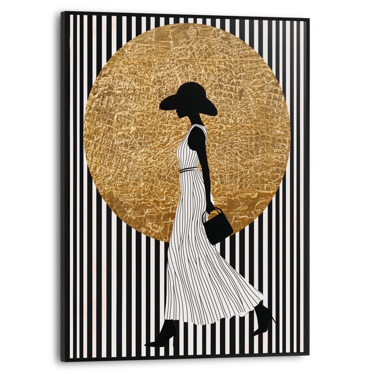 Schilderij Walking Lady 40x30 - Reinders