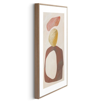 Schilderij Watercoloured Stones 30x20 - Reinders