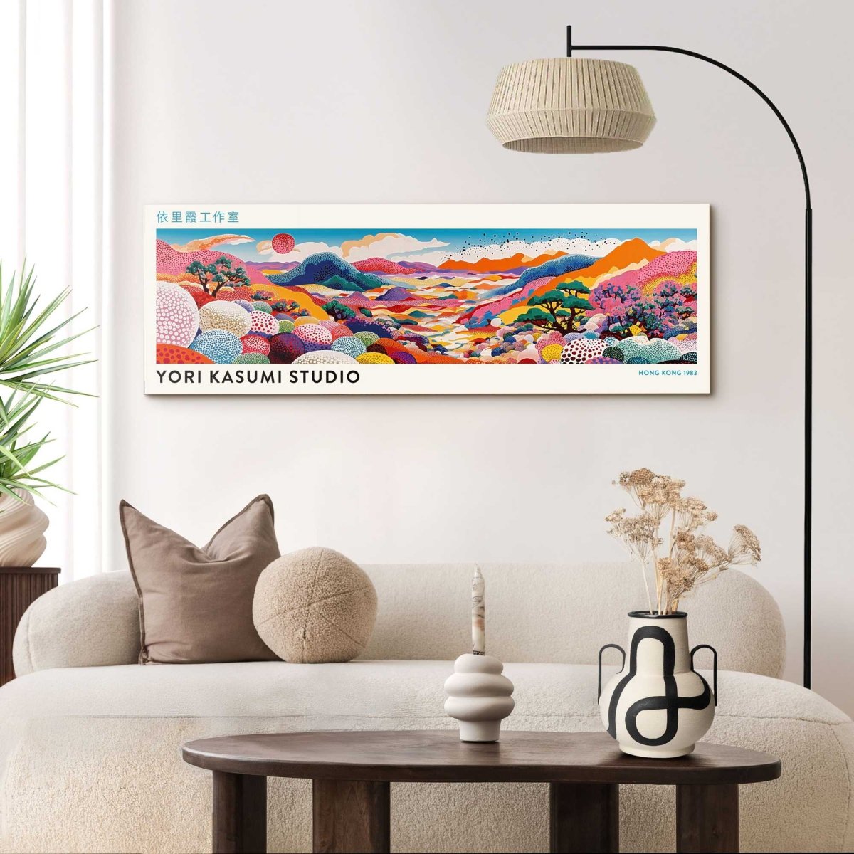 Schilderij Yori Kasumi - Dreamscape 52x156 - Deco Panel - Reinders