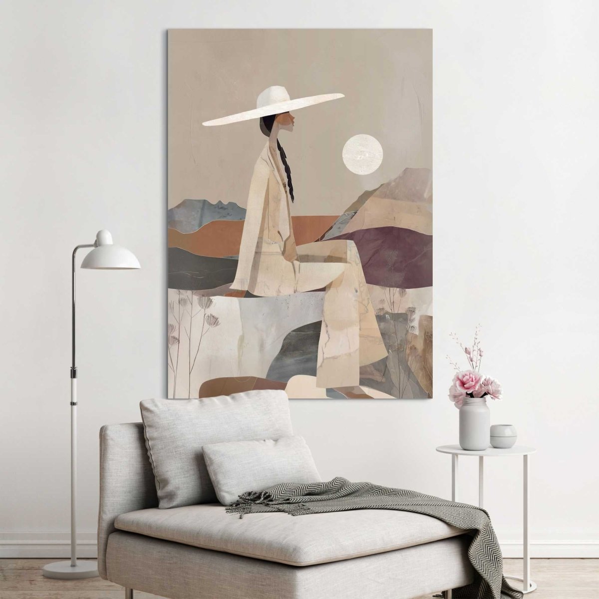 Schilderij Zachte Horizon 140x100 - Deco Panel - Reinders