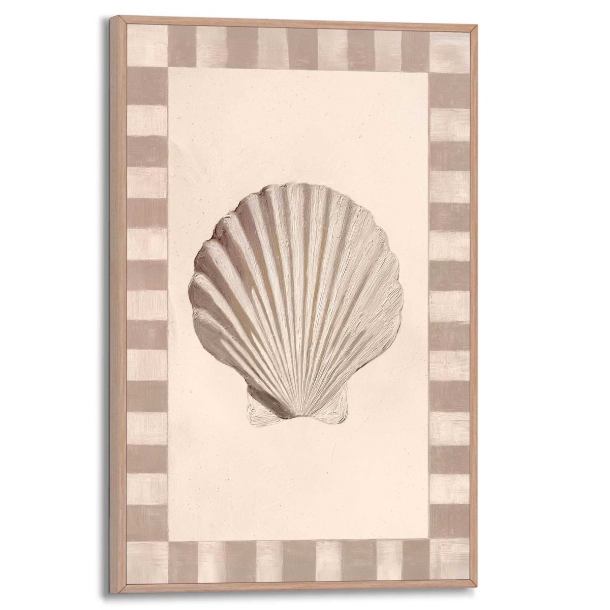 Schilderij Zeesschelp 30x20 - Slim Frame - Reinders