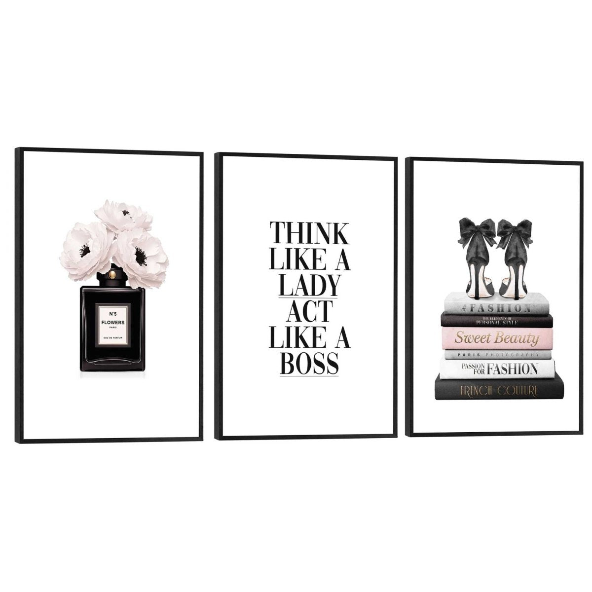 Schilderijen set Fashion Lady 30x20 - Reinders