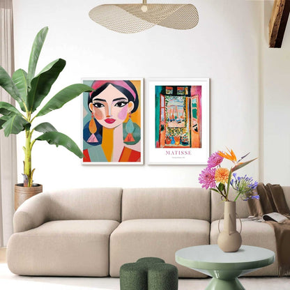 Schilderijen set Matiisse Open Window set 70x50 - Art Frame - Reinders
