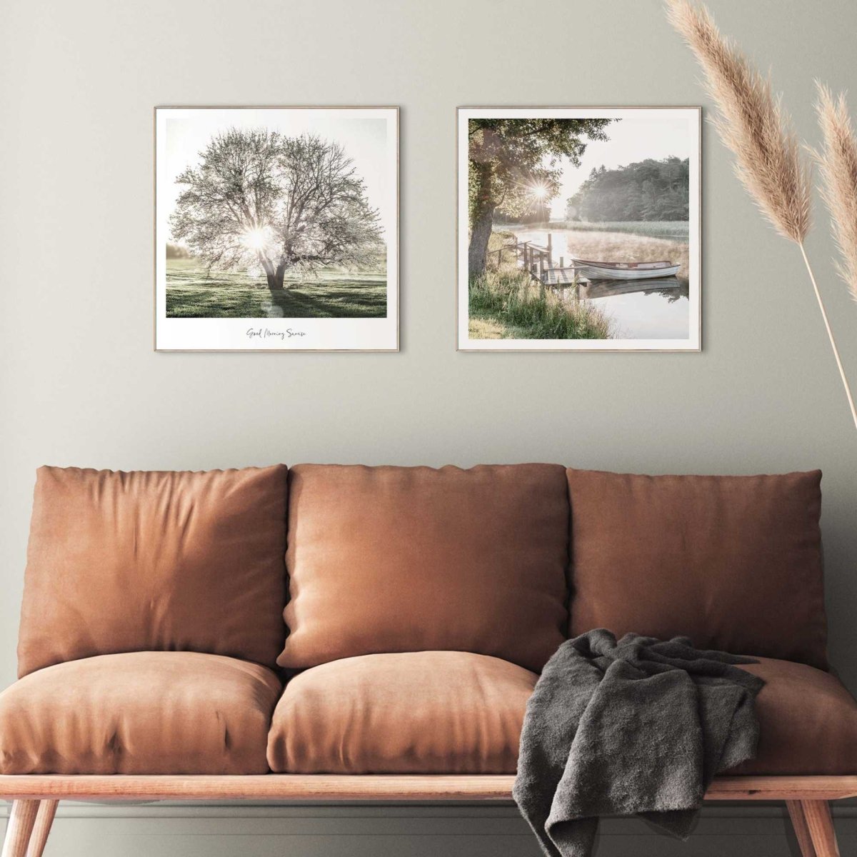 Schilderijen set Nature Vibe 50x50 - Reinders
