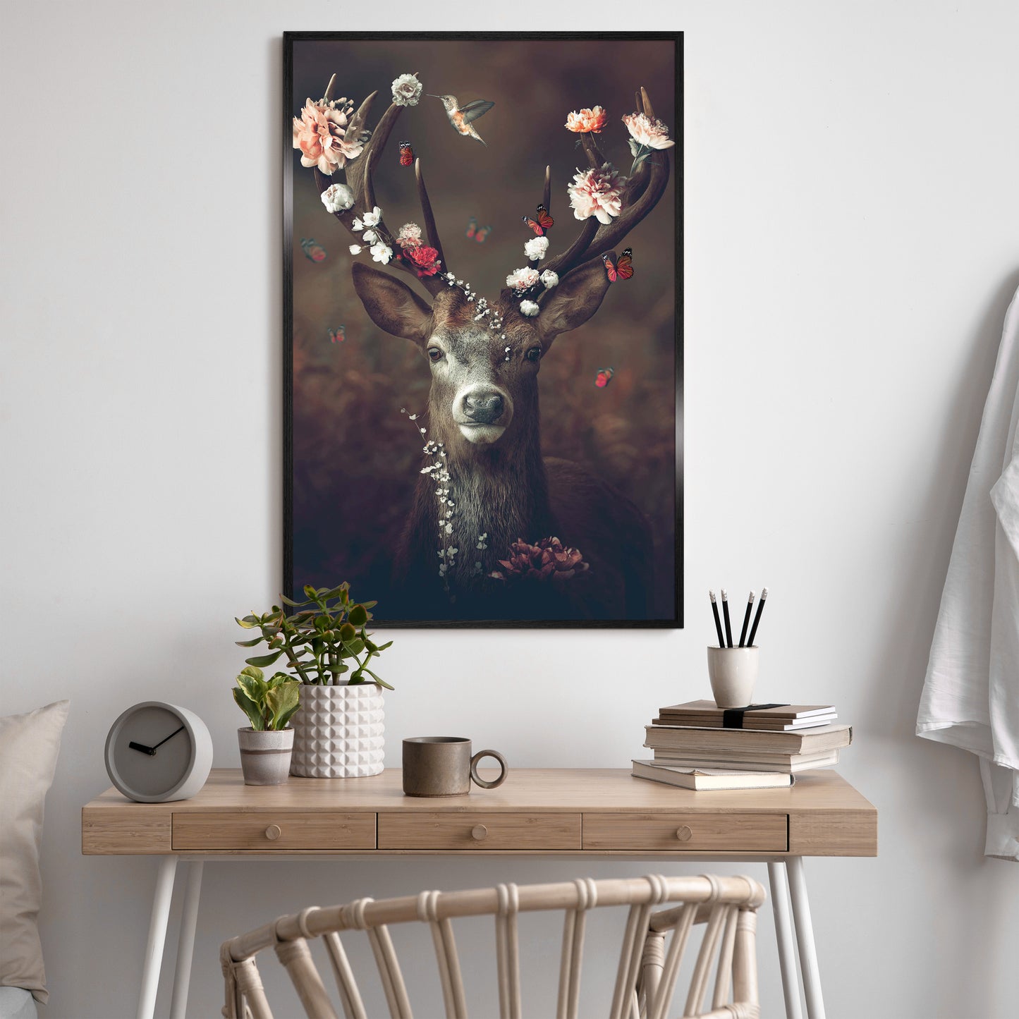 Wissellijst kunststof zwart Poster 61x91,5