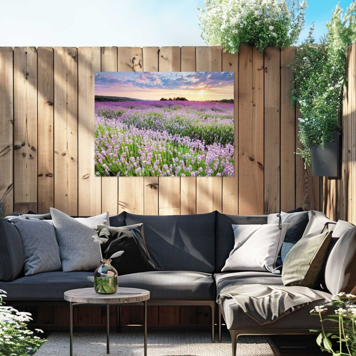 Tuinposter Lavender Field 60x80 - Reinders