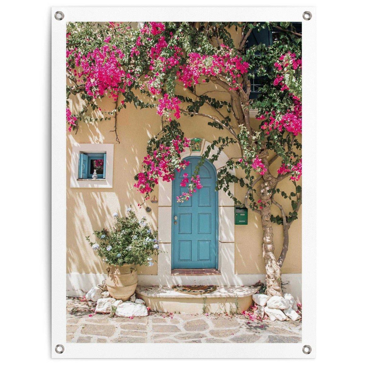 Tuinposter Mediterranean Door 80x60 - Reinders