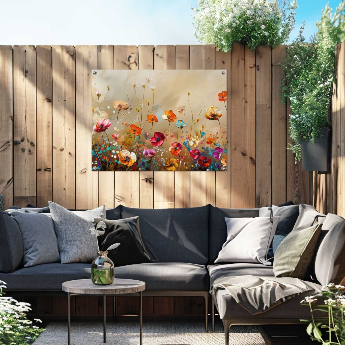 Tuinposter Summer Flowers 60x80 - Reinders