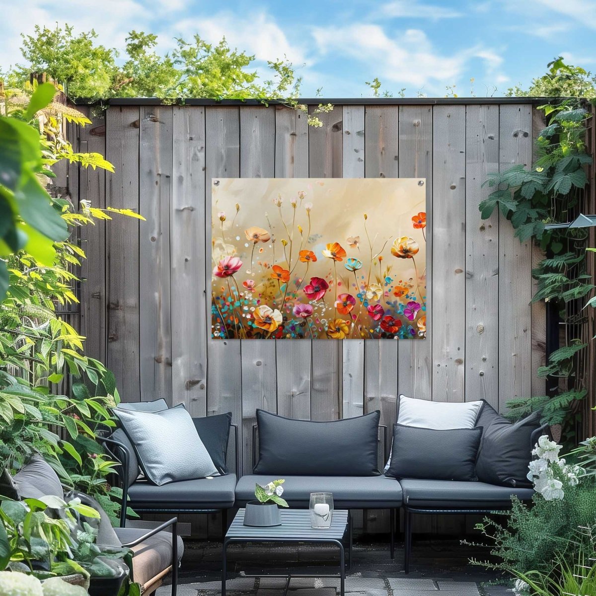 Tuinposter Summer Flowers 60x80 - Reinders