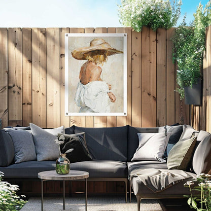 Tuinposter Summer Girl 80x60 - Reinders