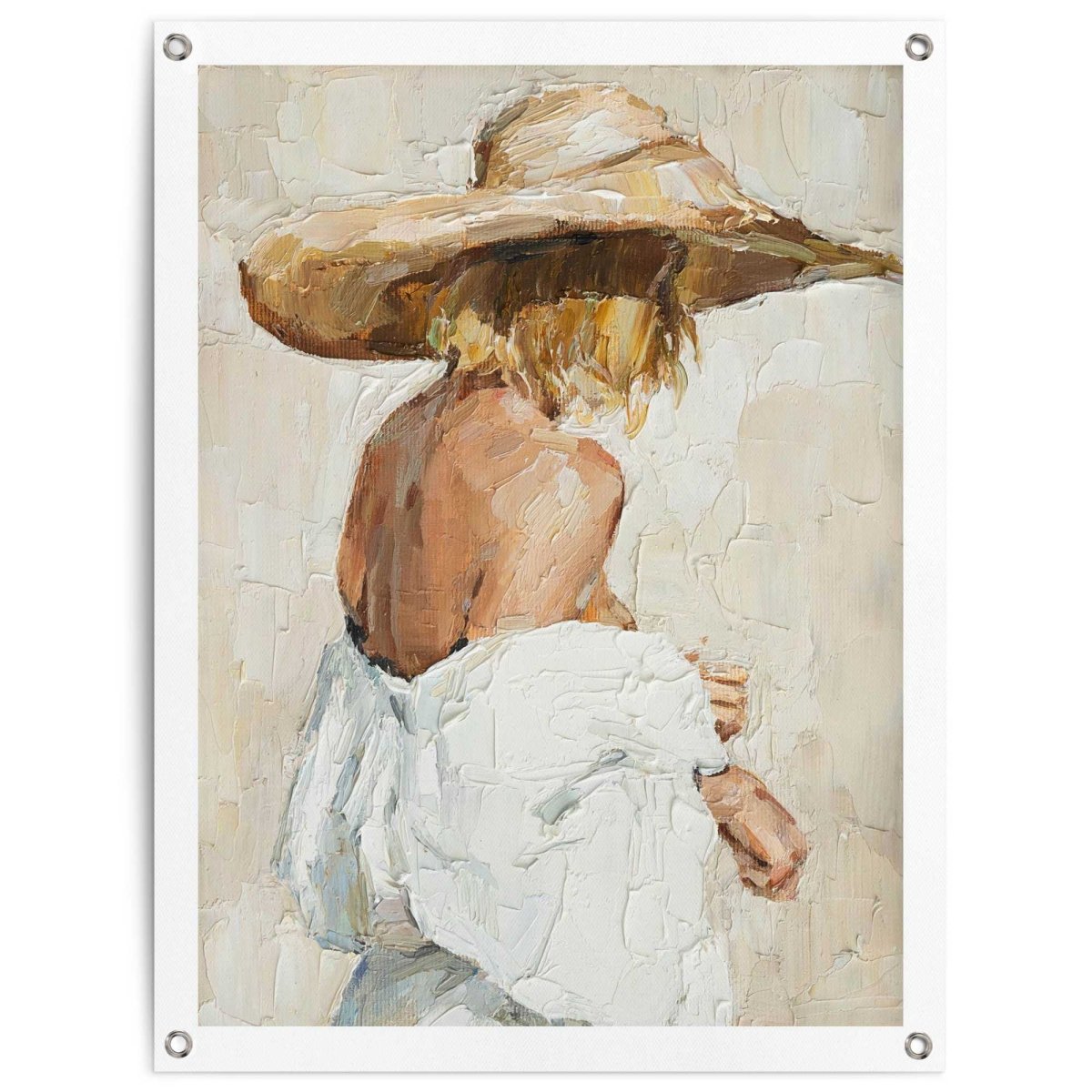 Tuinposter Summer Girl 80x60 - Reinders