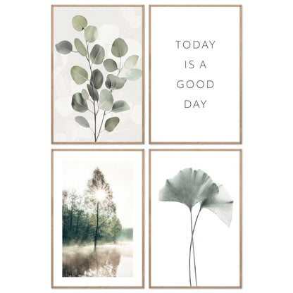 Wanddecoratieset Stil geluk 30x20 - Slim Frame - Reinders