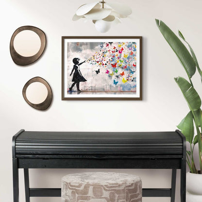 Wissellijst hout poster 40x50 walnoot - Wissellijst - Reinders