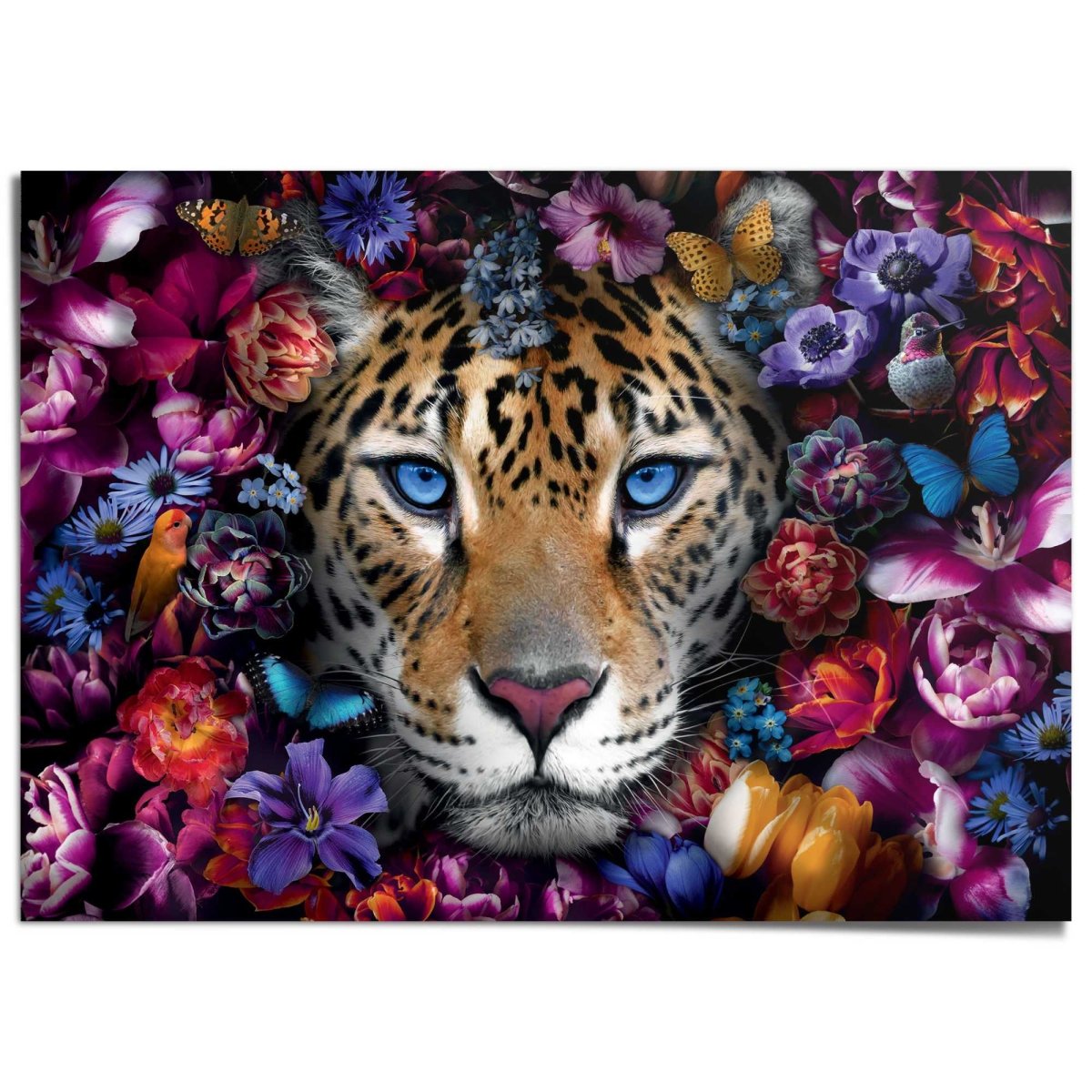 XXL Poster Power Cat 100x140 - Reinders