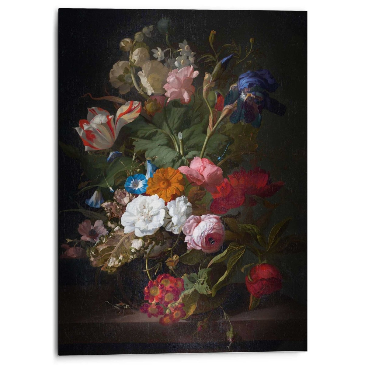 Alu-Dibond De Heem Bloemen 70x50 - Reinders