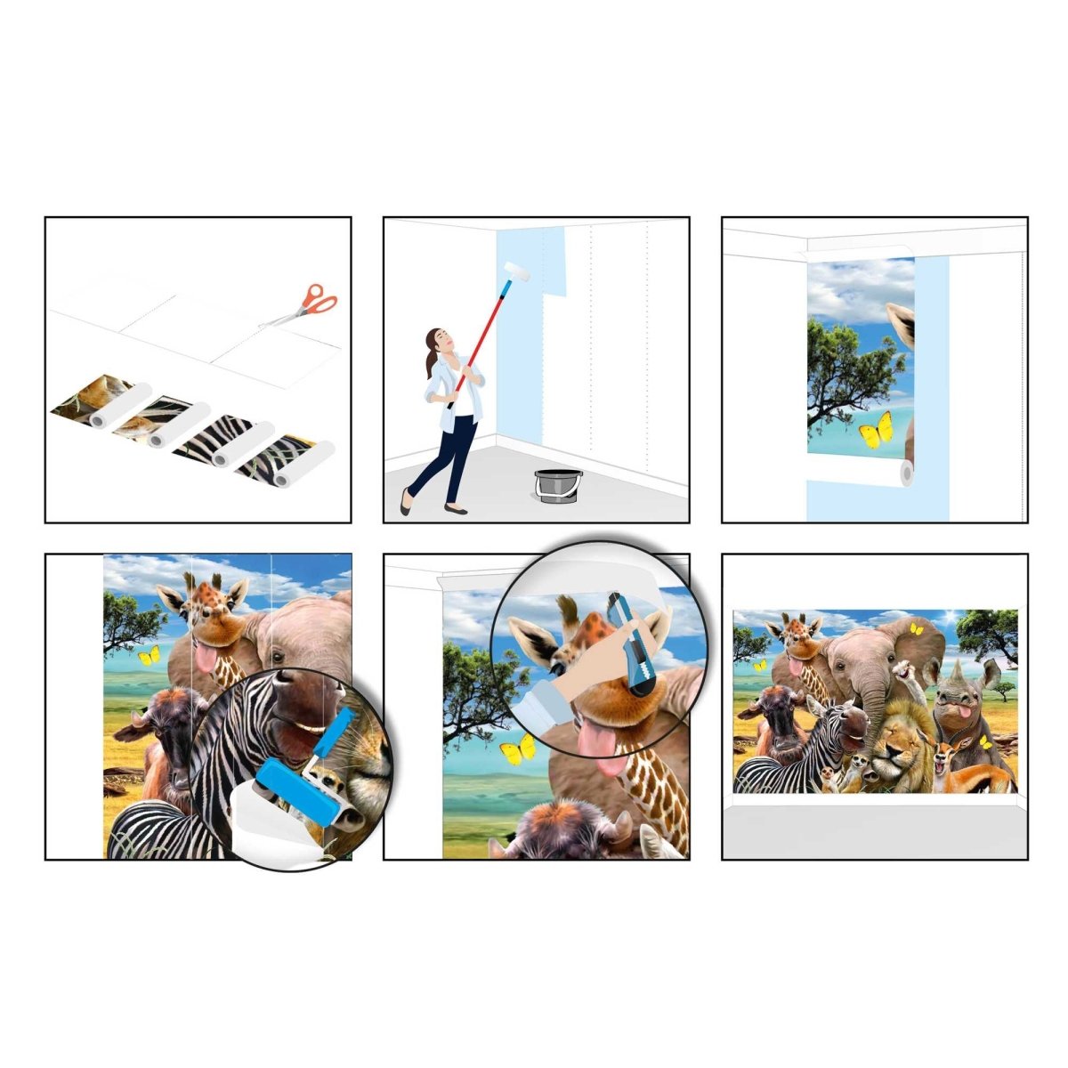 Fotobehang Wilde dieren 260x384 - Reinders