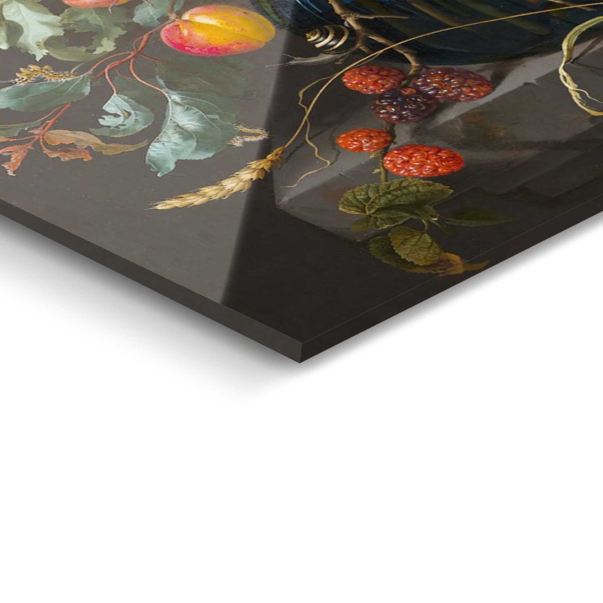 Plexiglasschilderij De Heem Stilleven met bloemen op vaas 70x50 - Reinders
