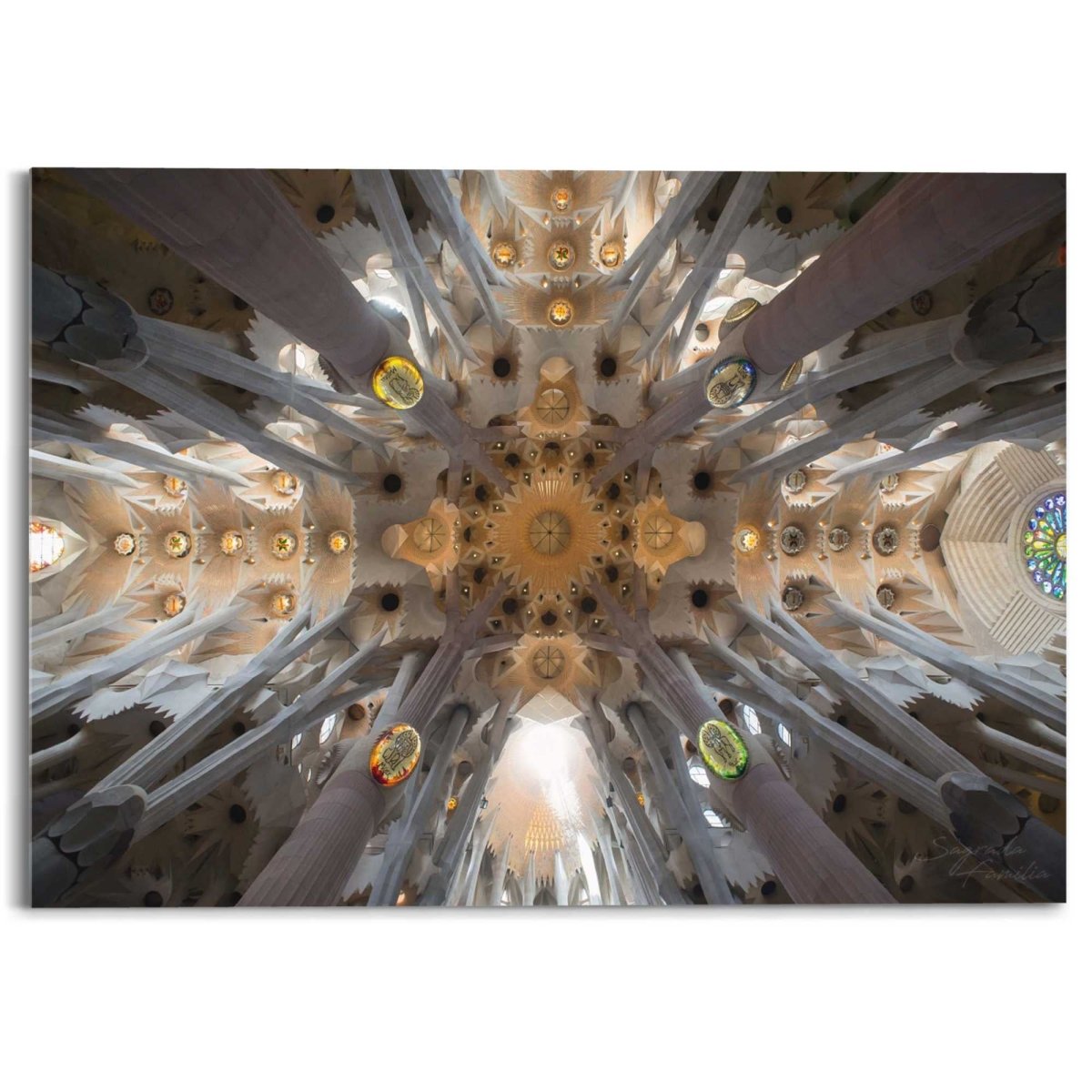 Plexiglasschilderij Sagrada Familia 50x70 - Reinders