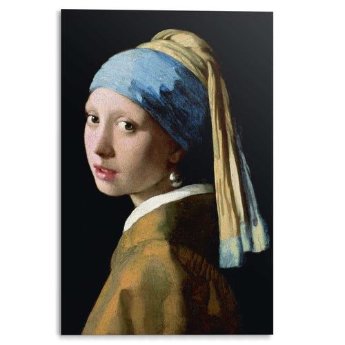 Plexiglasschilderij Vermeer Meisje met de parel 120x80