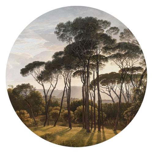 Plexiglasschilderij Voogd Italiaans Landschap 70 Rond