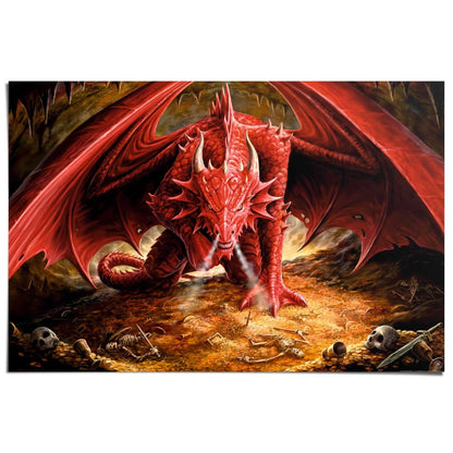 Poster Anne Stokes dragons lair 61x91,5 - Reinders