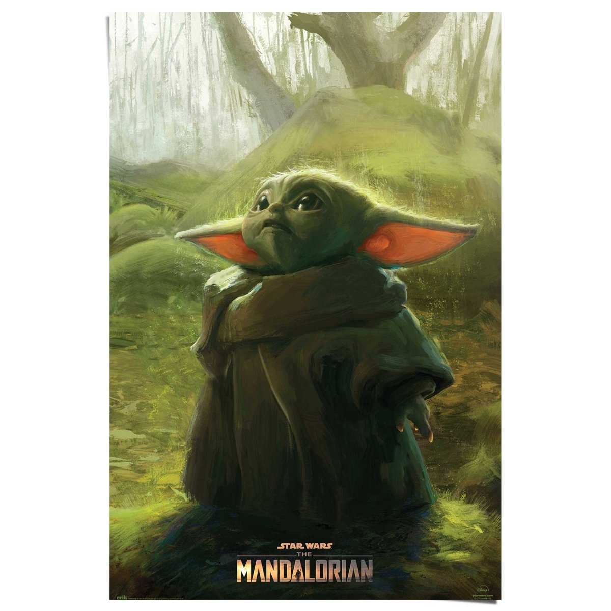 Poster Baby Yoda Grogu 91,5x61 - Reinders