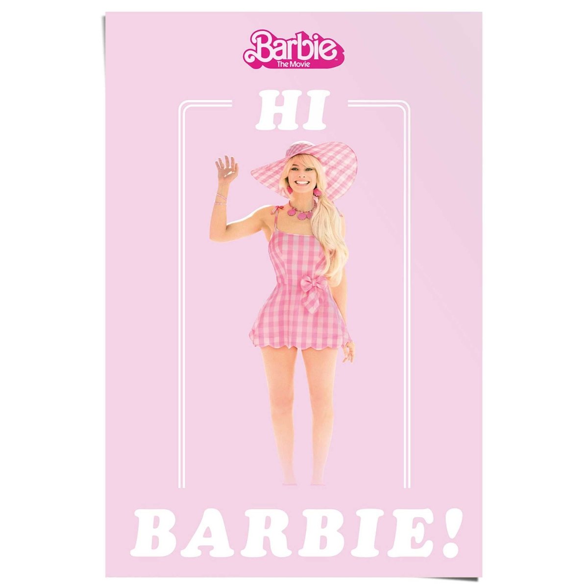 Poster Barbie Movie - hi Barbie 91,5x61 - Reinders