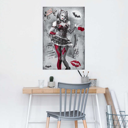 Poster Batman Arkham Knight Harley Quinn 91,5x61 - Reinders