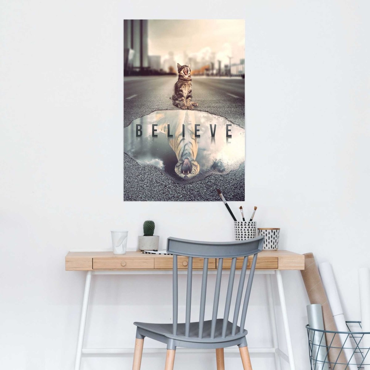 Poster Believe 91,5x61 - Reinders