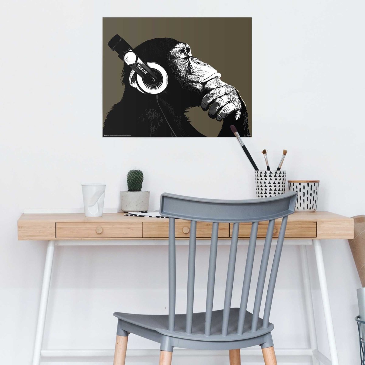 Poster Chimp 40x50 - Reinders