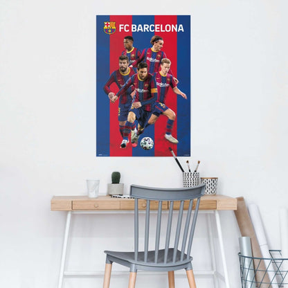 Poster FC Barcelona 91,5x61 - Reinders