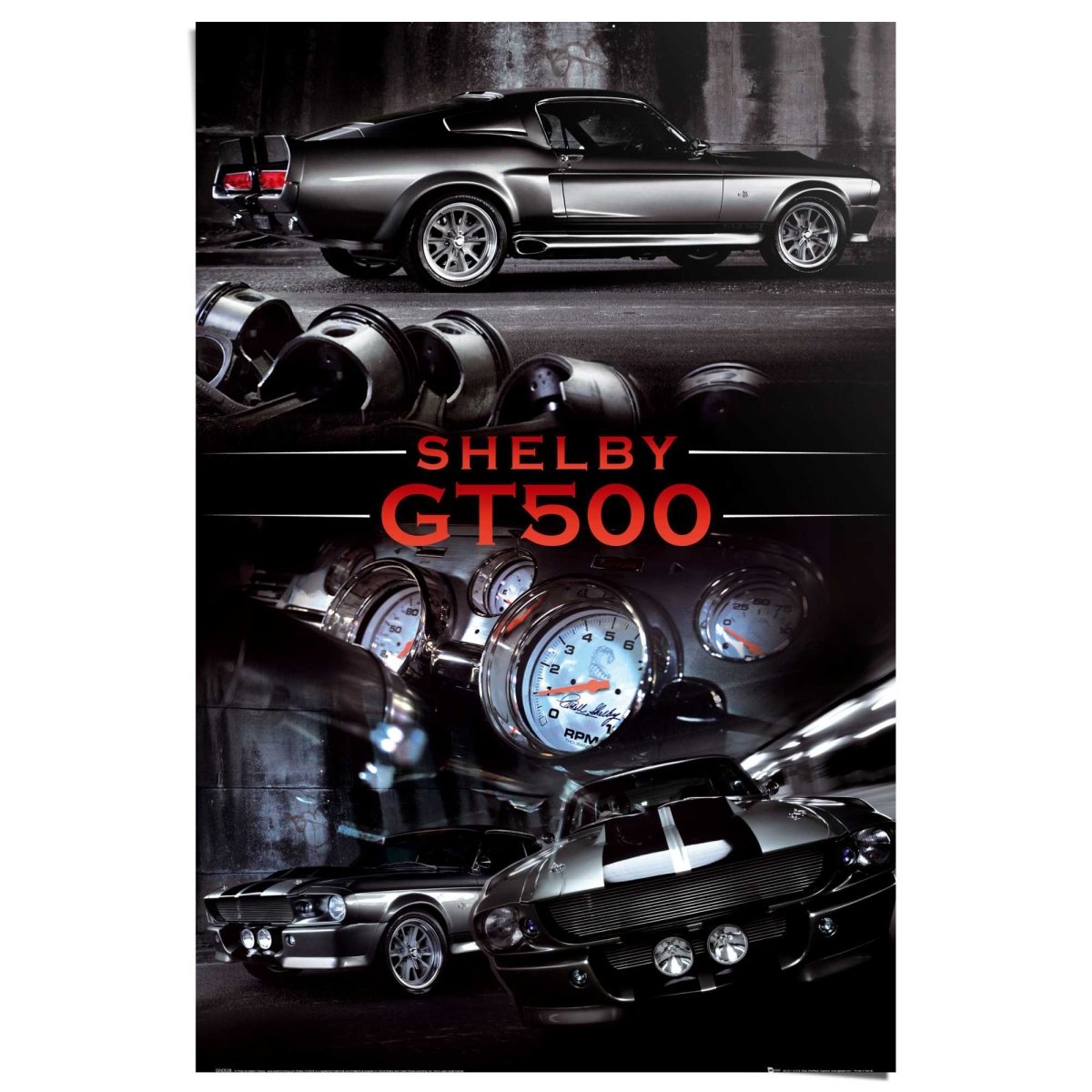 Poster Ford Shelby gt500 91,5x61 - Reinders