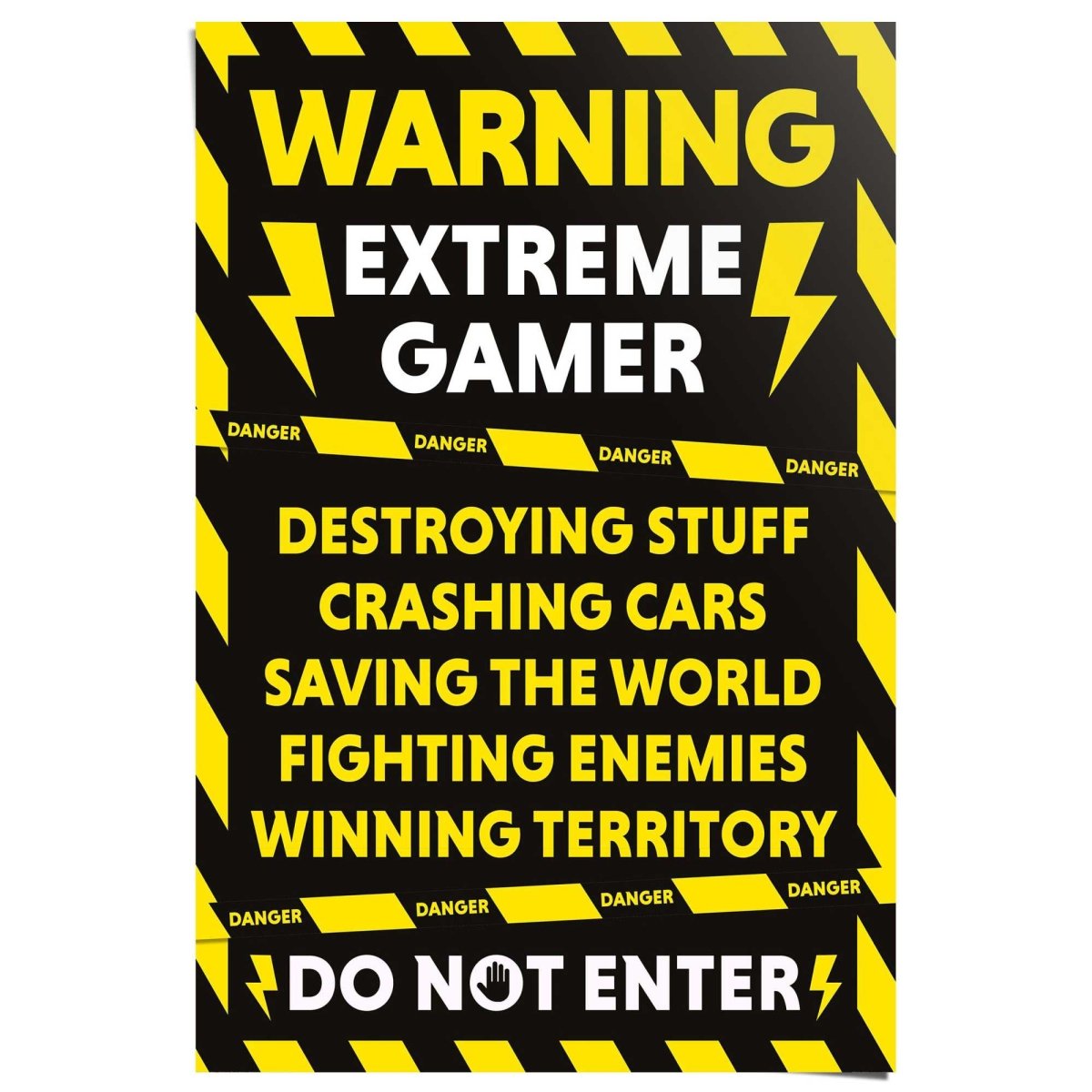 Poster Gamer at Work 91,5x61 - Reinders