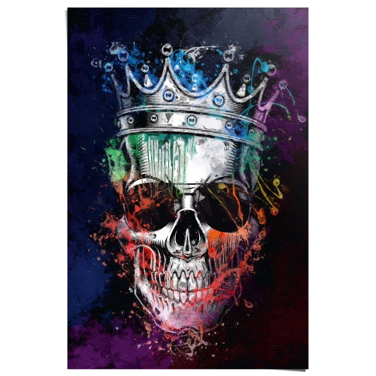 Poster Graffity Skull 91,5x61 - Reinders