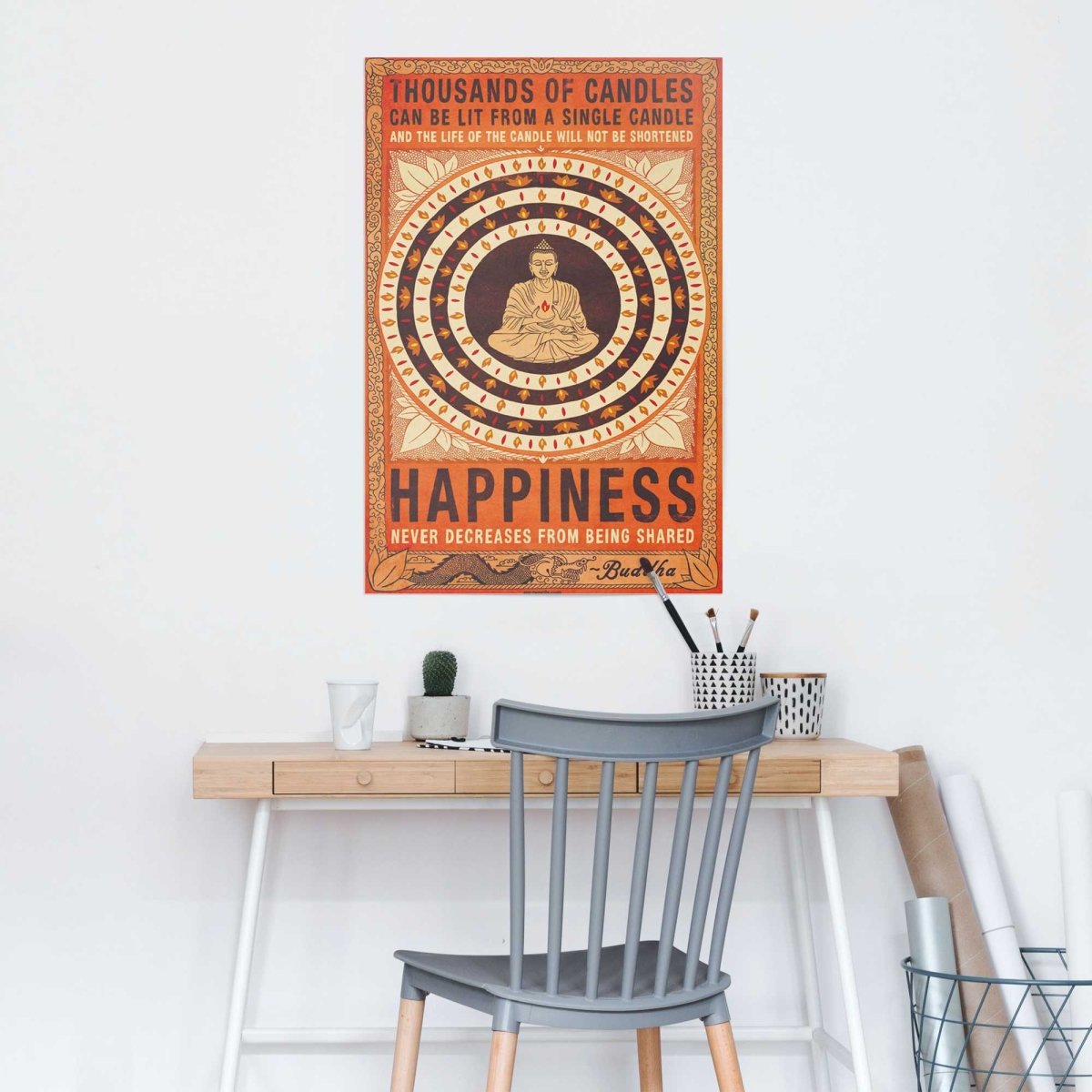 Poster Happiness 91,5x61 - Reinders