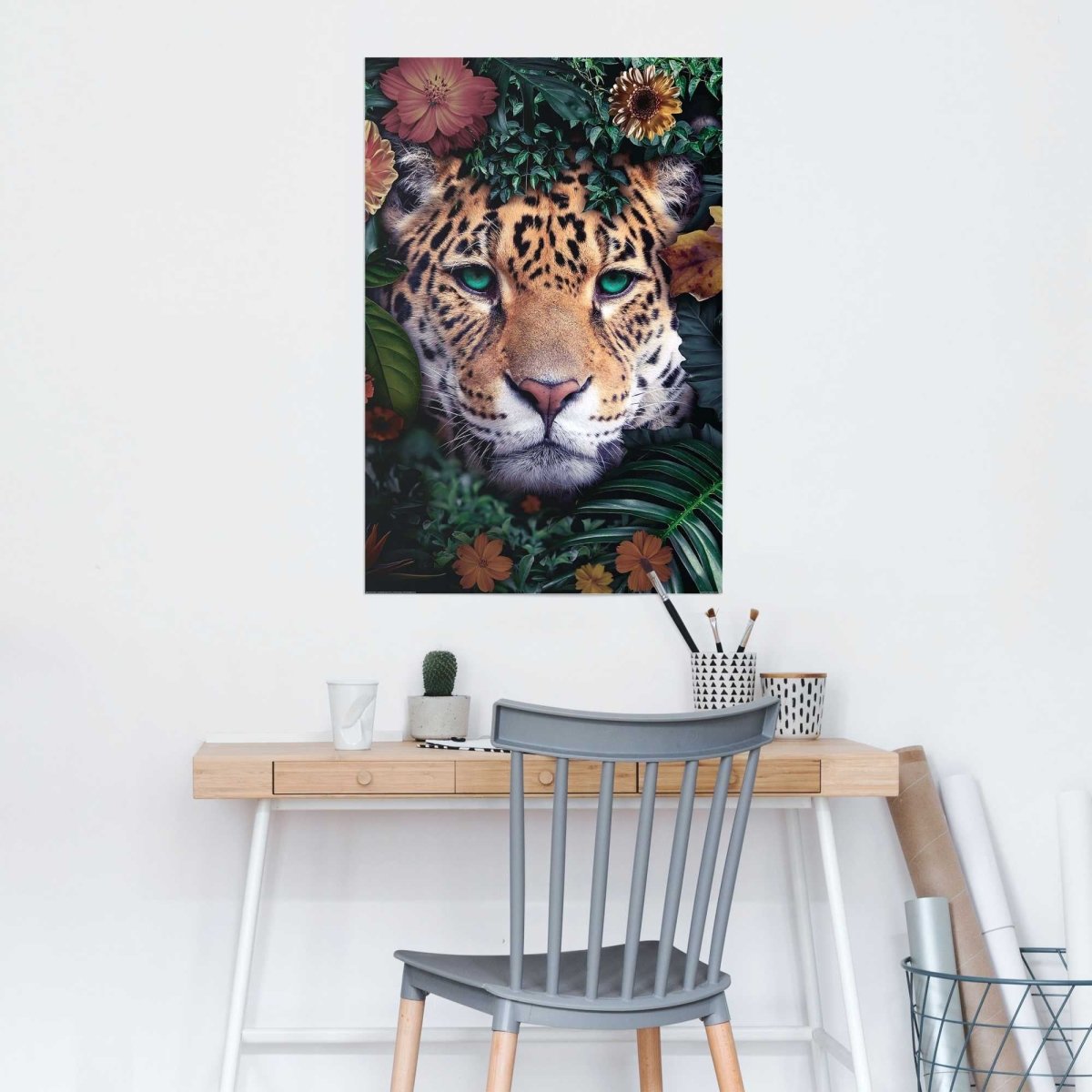 Poster Jungle luipaard 91,5x61 - Reinders