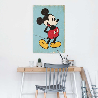 Poster Mickey Mouse retro 91,5x61 - Reinders