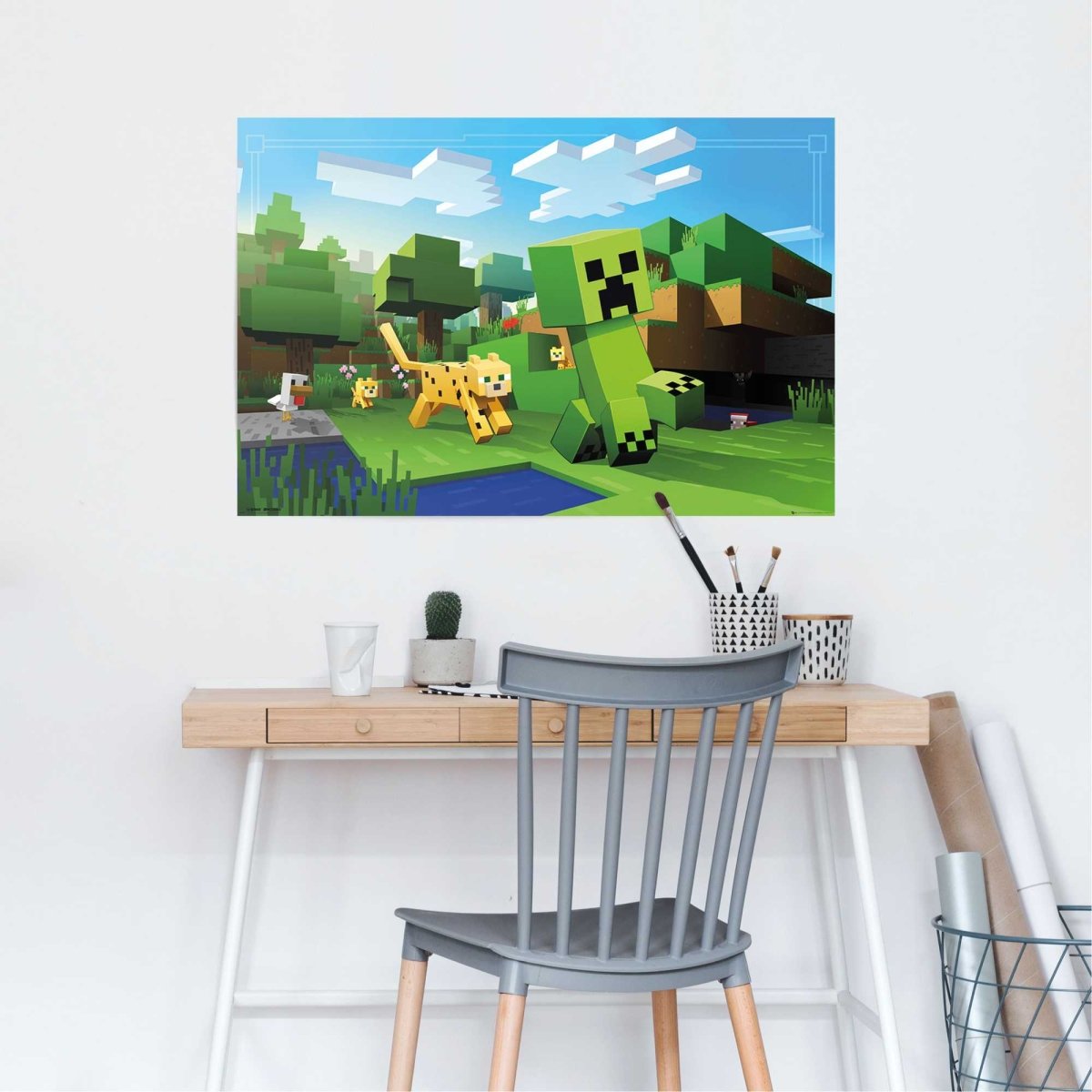 Minecraft Postel Poster Minecraft 61x91,5 – Reindersshop
