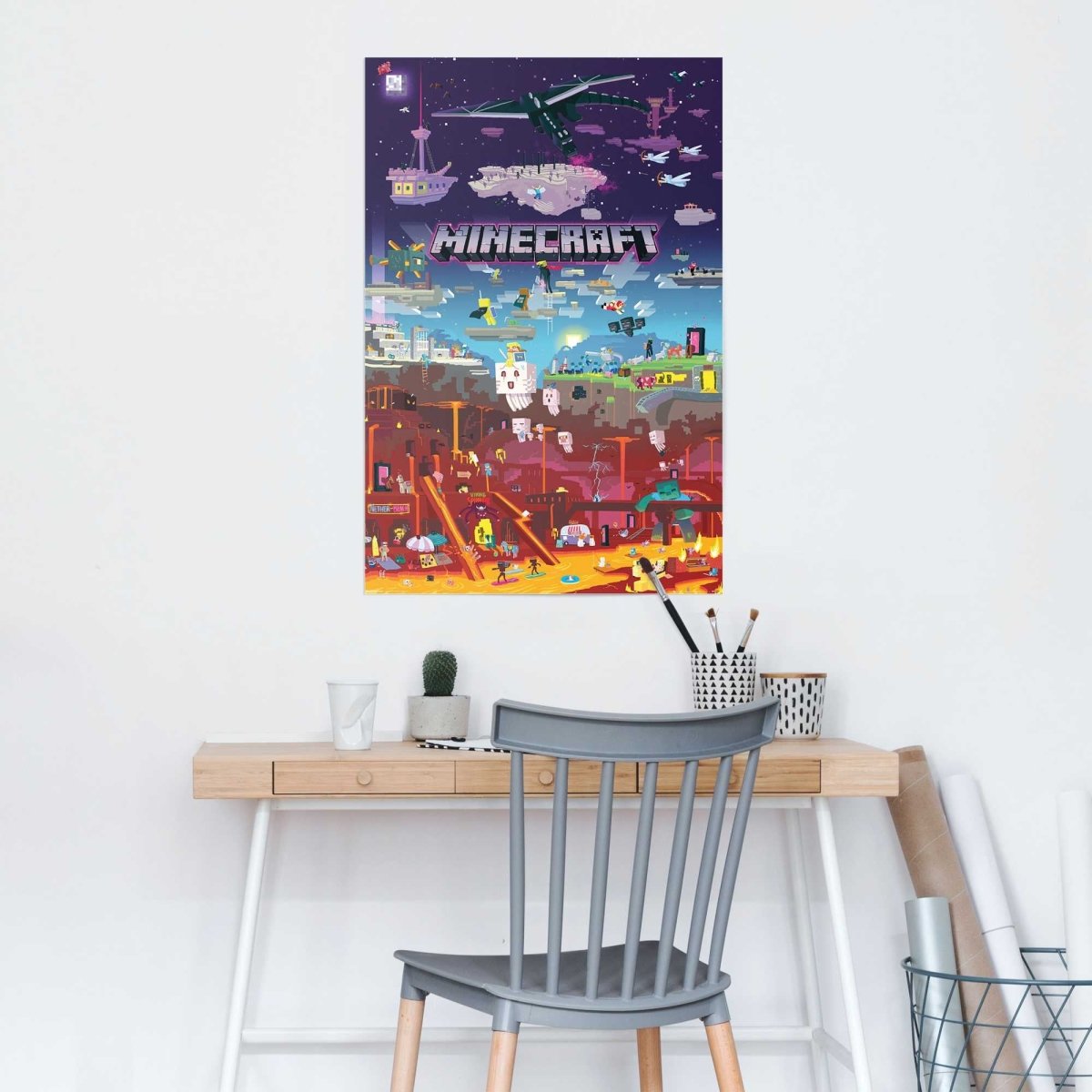 Poster Minecraft 91,5x61 - Reinders