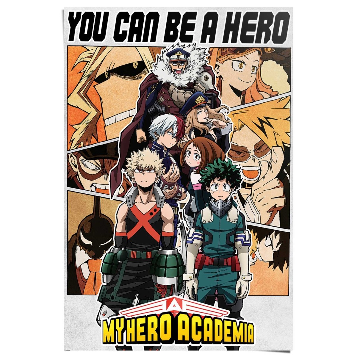Poster My Hero Academia S3 - be a hero 91,5x61 - Reinders