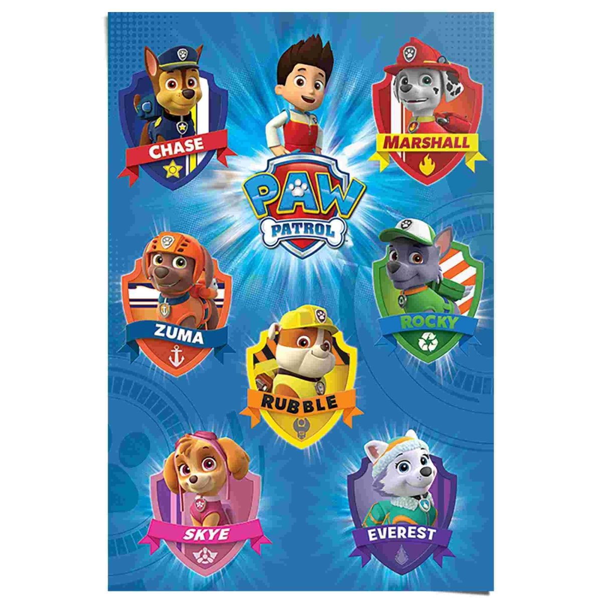 Poster Paw Patrol 91,5x61 - Reinders