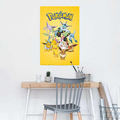 Poster Pokémon Evolutions 91,5x61 - Reinders