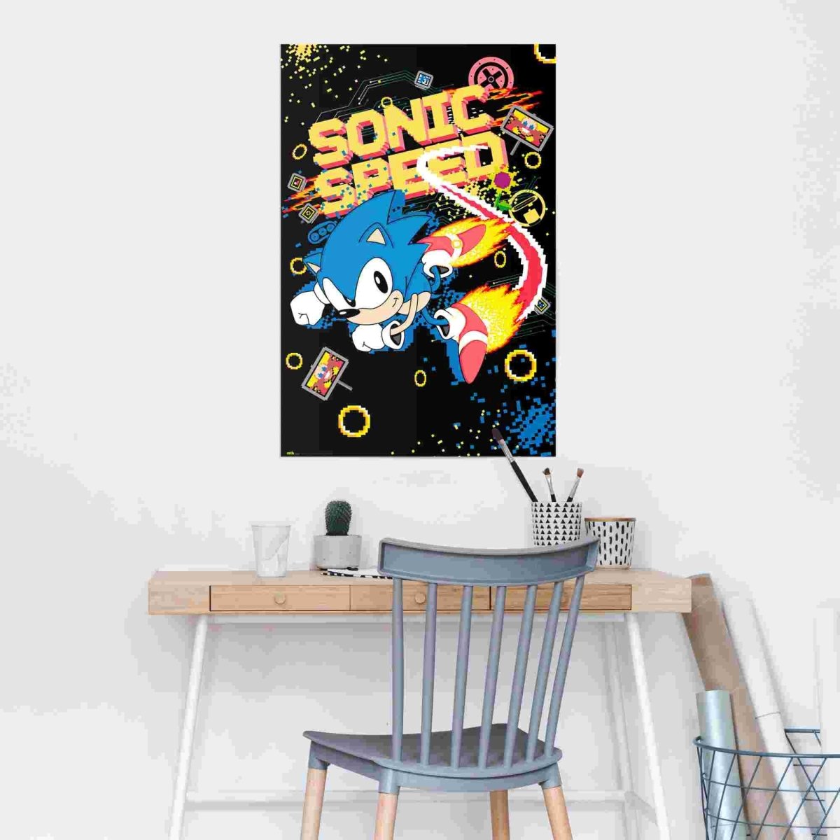 Poster Sonic - speed 91,5x61 - Reinders