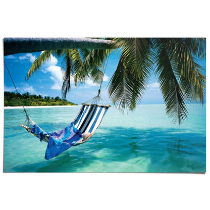 Poster Strand hangmat 61x91,5 - Reinders