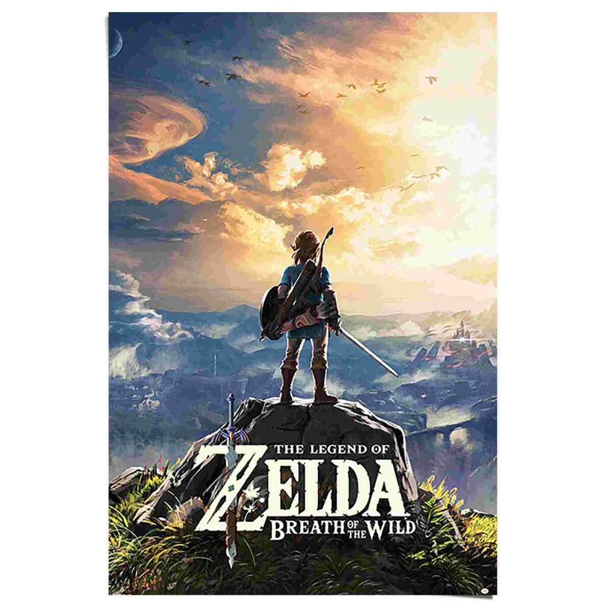 Poster The Legend Of Zelda - breath of the wild 91,5x61 - Reinders