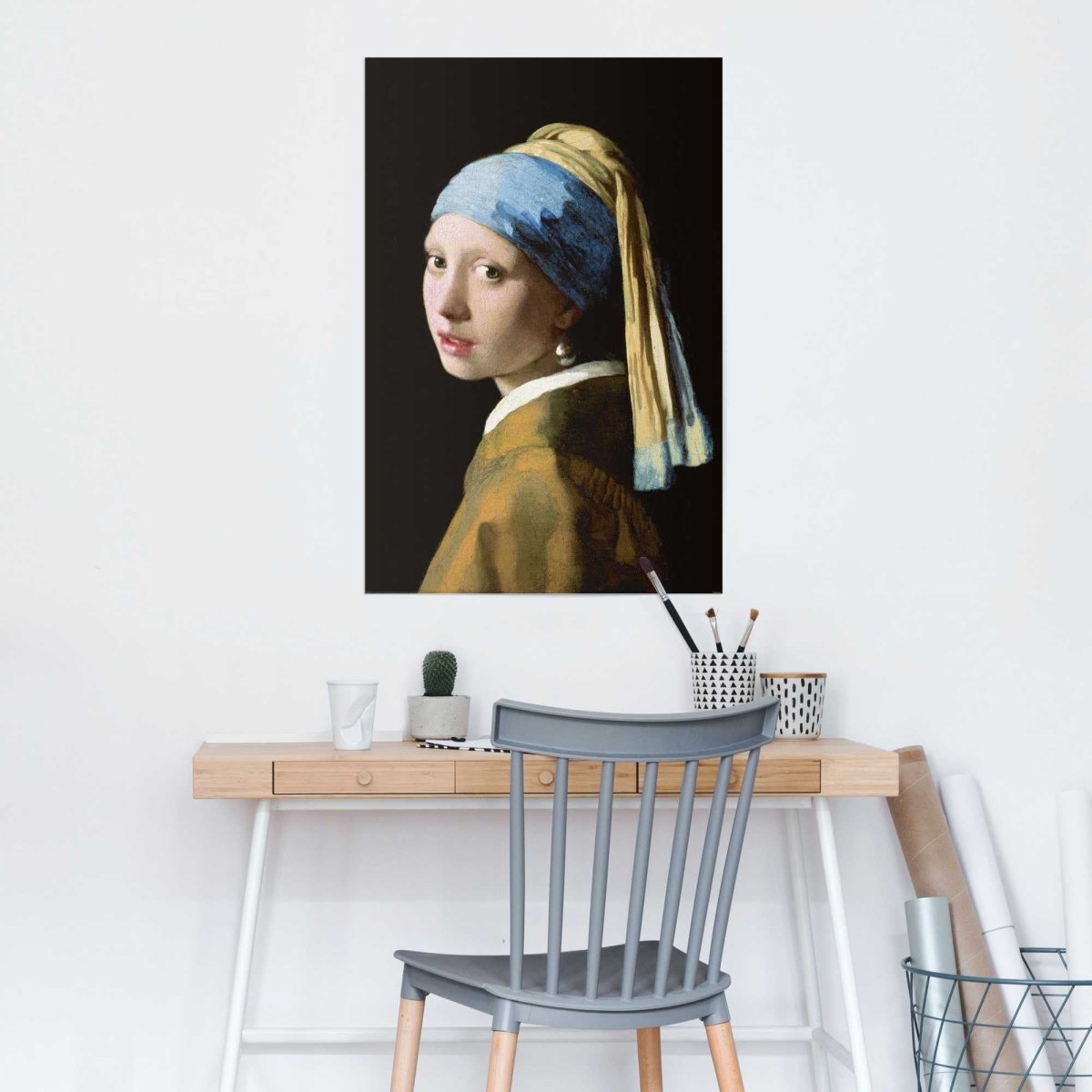 Poster Vermeer Meisje met de parel 91,5x61 - Reinders