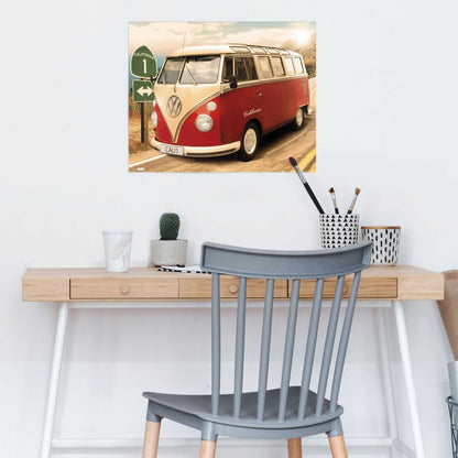 Poster Volkswagen T1 40x50 - Reinders