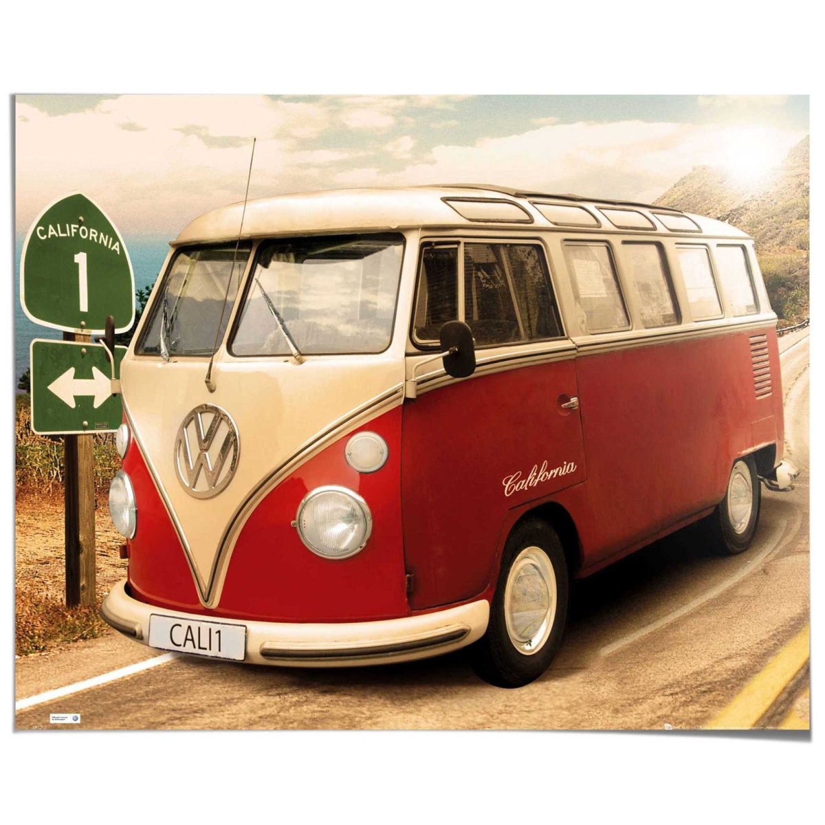 Poster Volkswagen T1 40x50 - Reinders