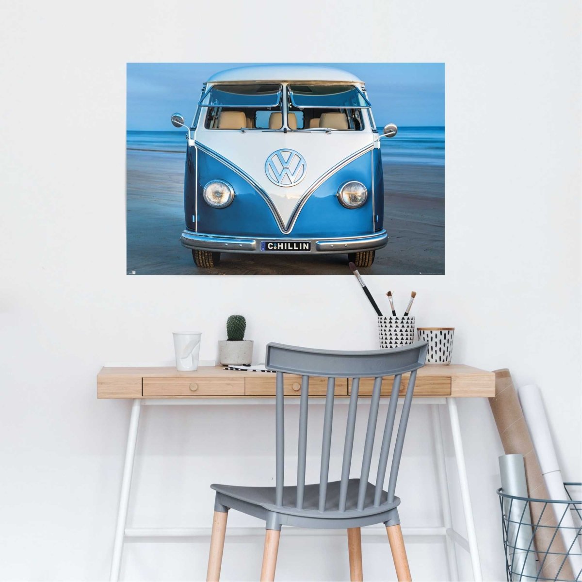 Poster Volkswagen - T1 California 61x91,5 - Reinders