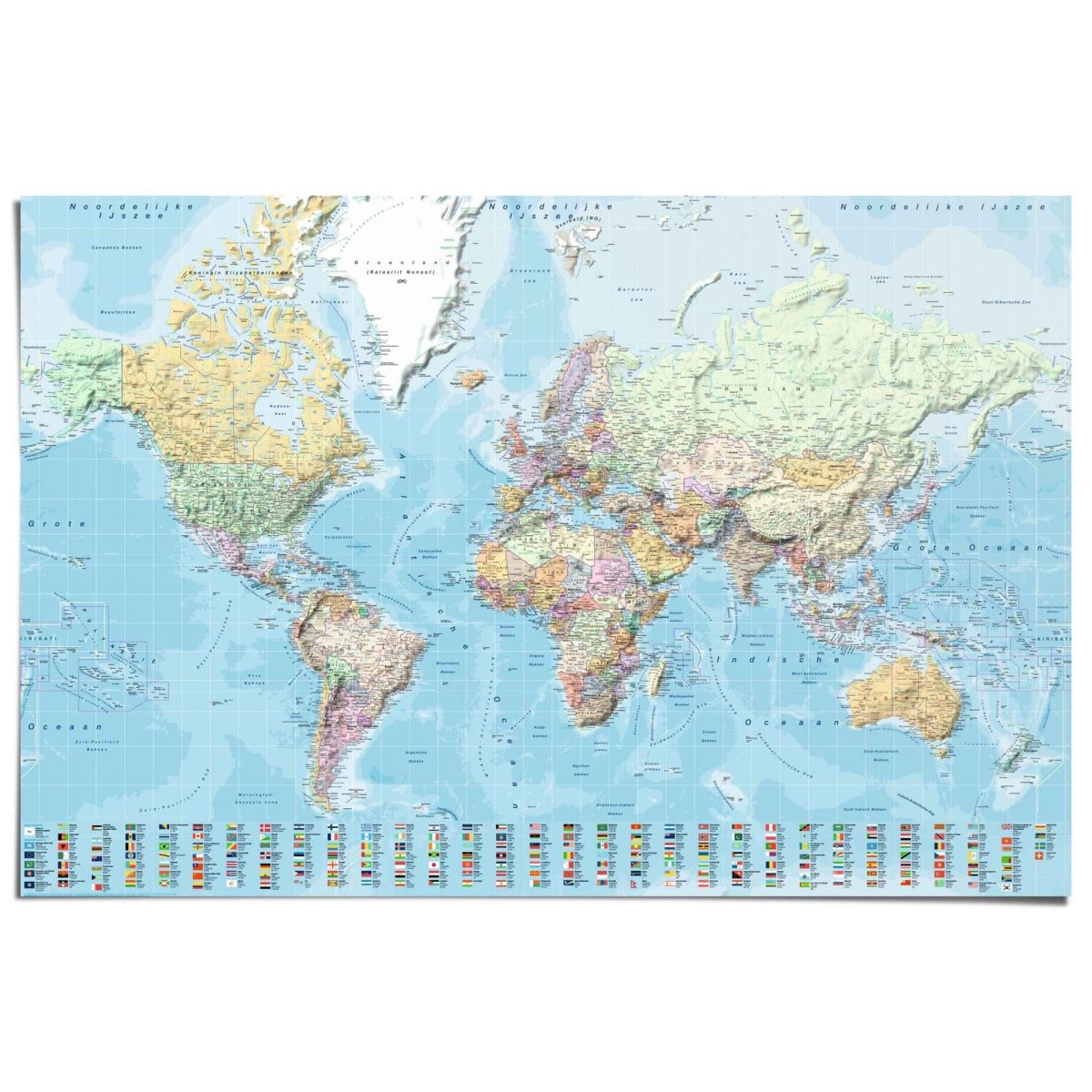 oude wereldkaarten Antiek kaart Poster oude wereldkaarten Antiek kaart Poster